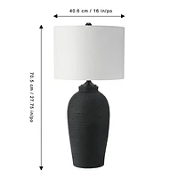 Tasha Table Lamp - Black