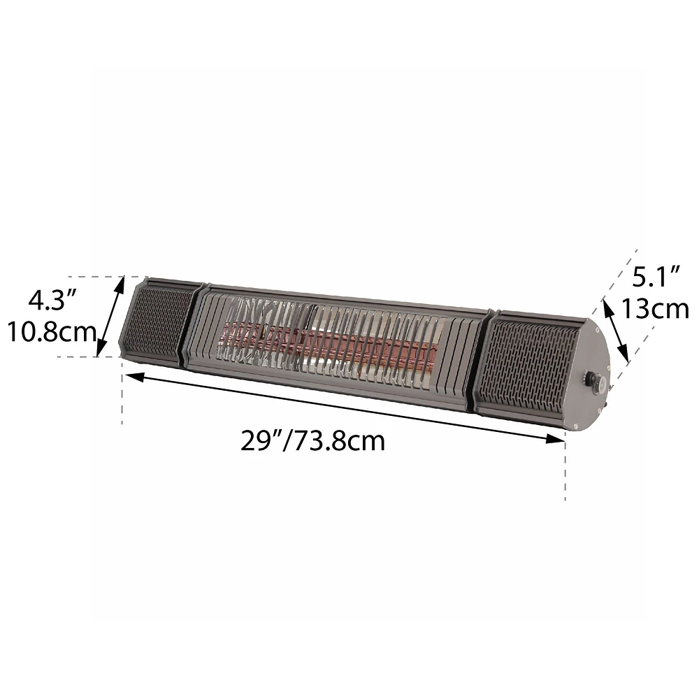 Paramount Smart Electric Heater with Bluetooth Speakers