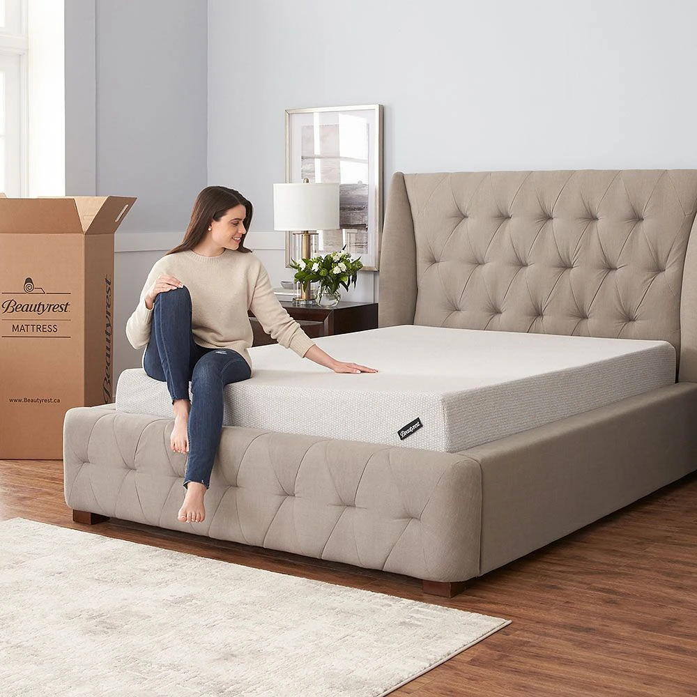 Matelas ferme en boîte Beautyrest « Miab » - 8 po