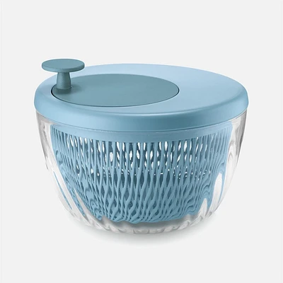 Spin&Store Blue Salad Spinner with Lid (26cm)