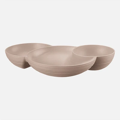 Taupe Tierra Appetizer Plate