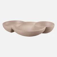 Taupe Tierra Appetizer Plate