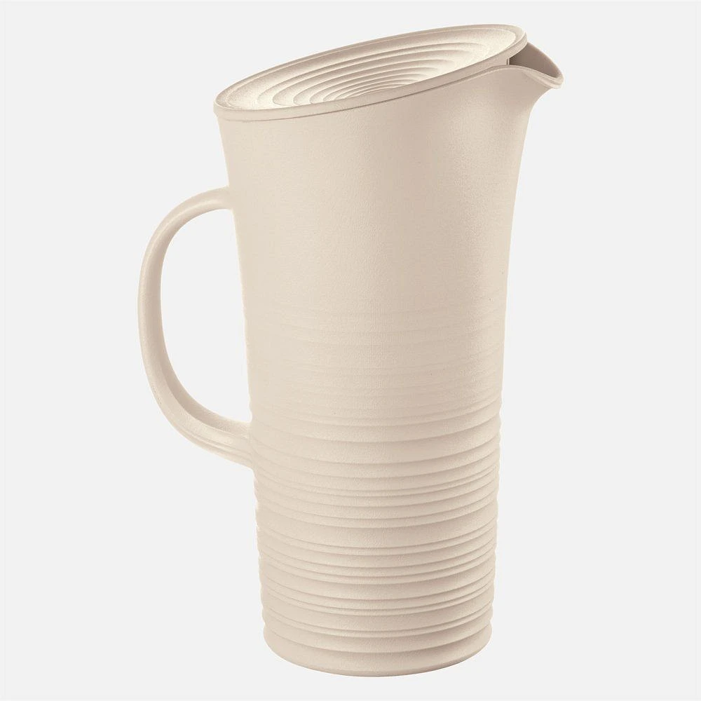 Clay Tierra Pitcher with Lid