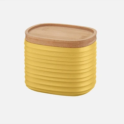 Mustard Yellow Tierra Storage Jar (11 cm) 