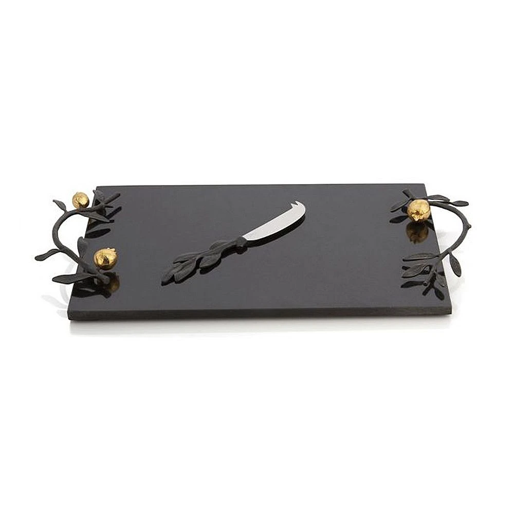 Michael Aram Pomegranate Cheese Board & Knife