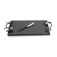 Michael Aram Pomegranate Cheese Board & Knife