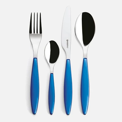 Feeling 24-Piece Dark Blue Flatware Set