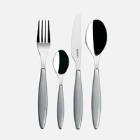 Feeling 24-Piece Light Grey Flatware Set