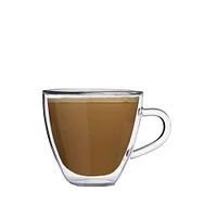 Set of 2 Heart-Shaped Tea/Coffee Cups