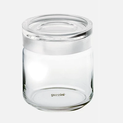 Guzzini Glass Jar with Clear Cap (750mL)