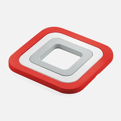 Guzzini 3-in-1 Red Trivet