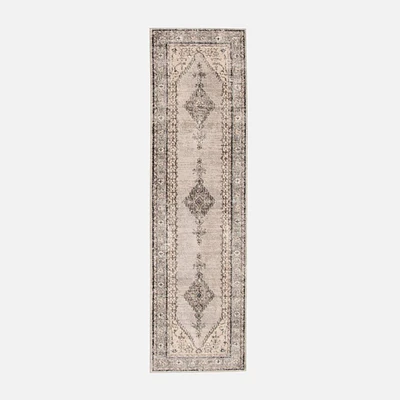 Bijani Ivory Rug - 31" x 98"
