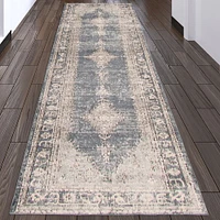 Bijani Blue Rug - 31" x 98"