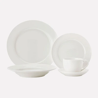 Cashmere Rim 20-Piece Dinnerware Set by Maxwell & Williams