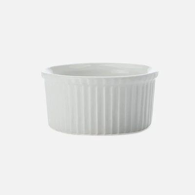 Set of 6 White Basics Ramekins by Maxwell & Williams - 12 cm