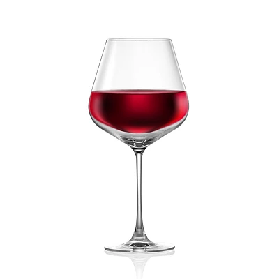 Set of 6 Hip Red Wine Glasses by Cuisivin