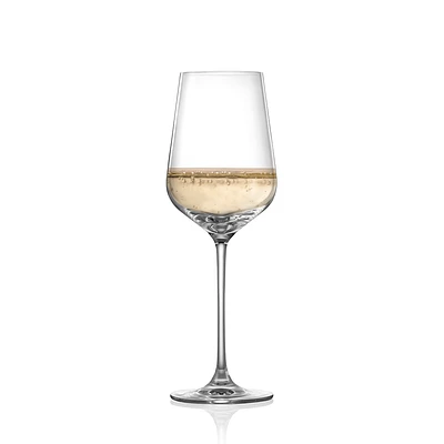 Set of 6 Hip White Wine Glasses by Cuisivin