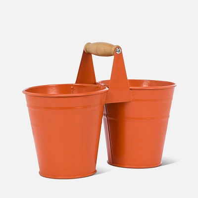 Terra Double Bucket Planter - 9.5