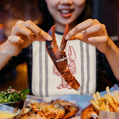 Striped Lobster Bib