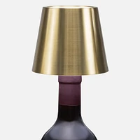 Bouchon à bouteille lampe DEL - Or