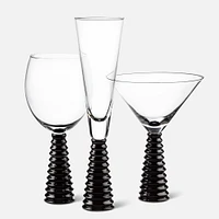 Stack Base Goblet 12oz - Black