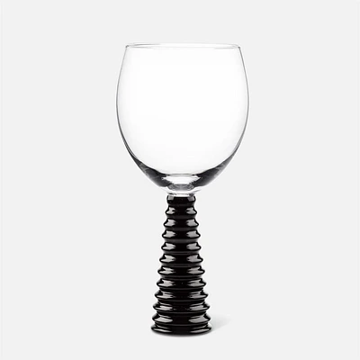 Stack Base Goblet 12oz - Black
