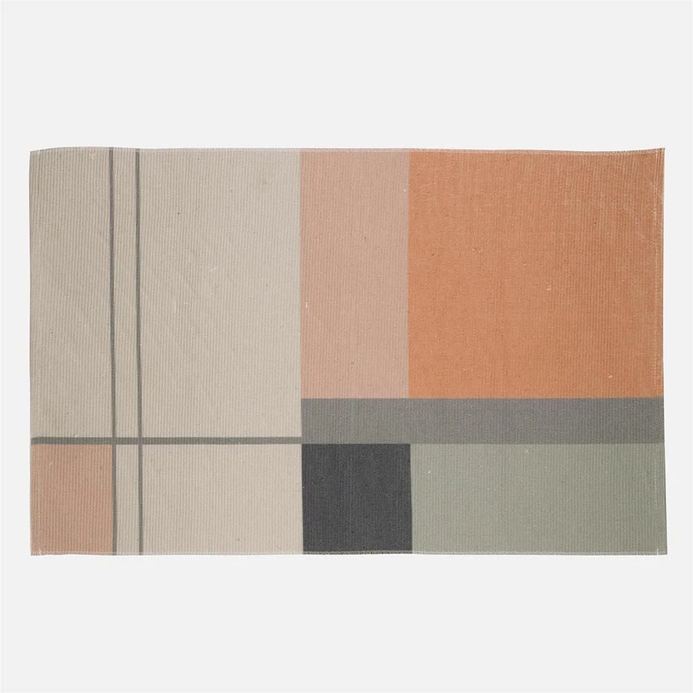 Accent Rug - Multi color Shapes