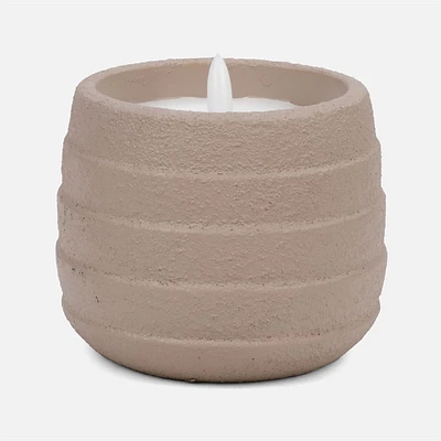 LED Candle - Beige 