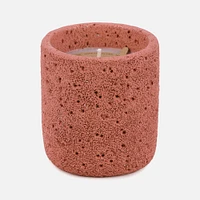 Textured Candle - Coral