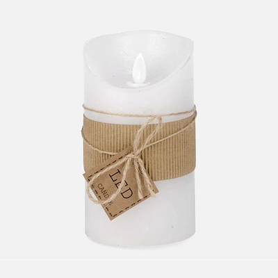 LED Candle 3" x 5.5" - White