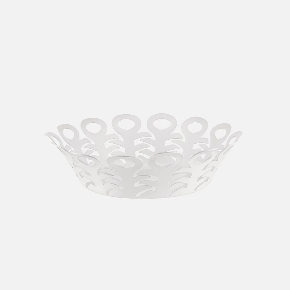 Vimini Basket Stainless Steel - White