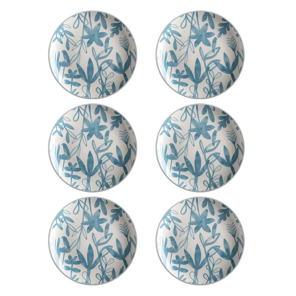 Set of 6 Dusk Blue Dinner Plates by Maxwell & Williams (26.5 cm) - Blue