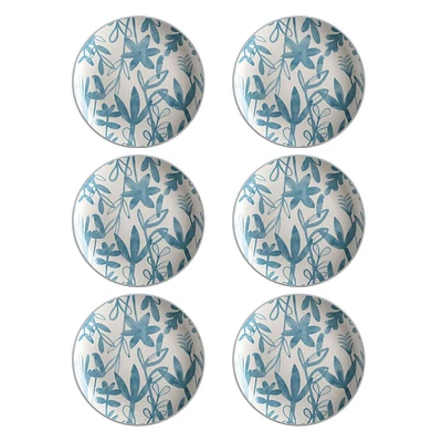 Set of 6 Dusk Blue Dinner Plates by Maxwell & Williams (26.5 cm) - Blue
