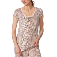 Ultra-Breathable Short-Sleeve Pyjama Top