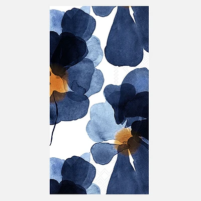 Marimekko Buffet Napkins, Pack of 16 - Valssi Blue Flower