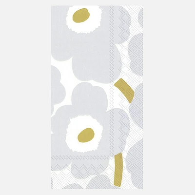Marimekko Buffet Napkins, Pack of 16 - Valssi Blue Flowers