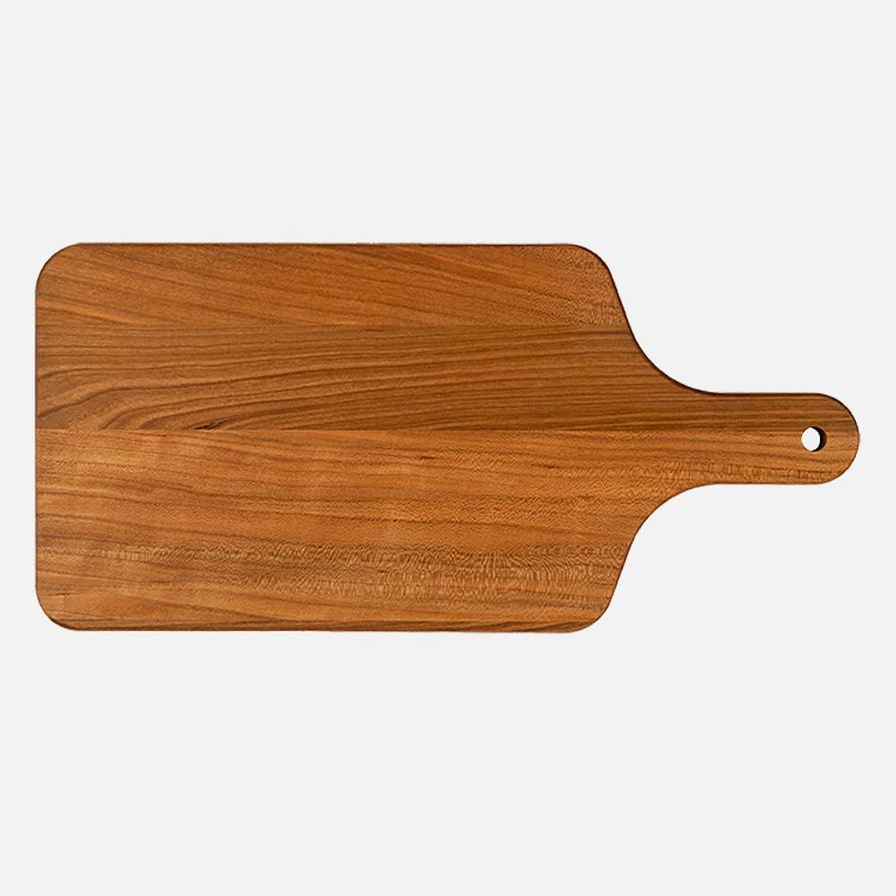 Chop Chop Cherry Wood Cutting Board with Handle 17