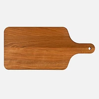 Chop Chop Cherry Wood Cutting Board with Handle 17