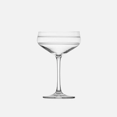 Set of 4 Schott Zwiesel Tritan Cristal Custom Crafthouse  Cocktail Coupes - 8.8 oz