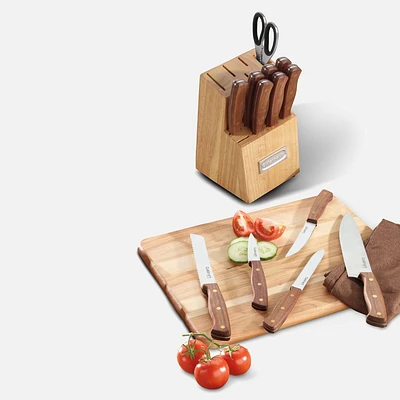 Cuisinart Set of 12 Triple Rivet Knives with Block