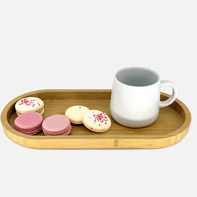 Large Bamboo Oval Platter by Natural Living