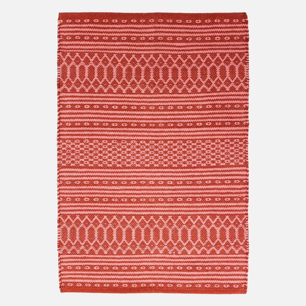 Dhurrie Rug - Rose Pearl