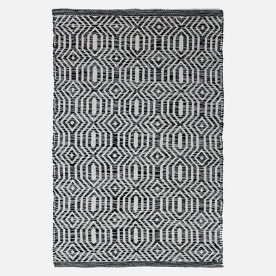 Dhurrie Rug - Grey