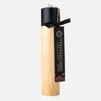 Arlo Black Peppercorns Wooden Spice Grinder