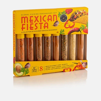 Seasoning Set, 8 pieces - Mexican Fiesta