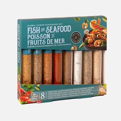 8-Piece Seasoning Set - Fish and Sea Food