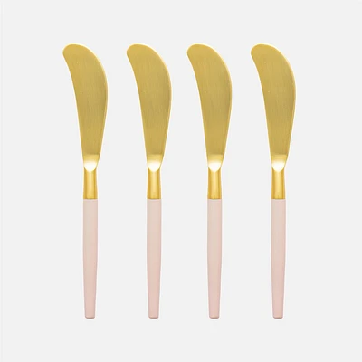 Rosé 4-Piece Pink Spreader Set by David Shaw
