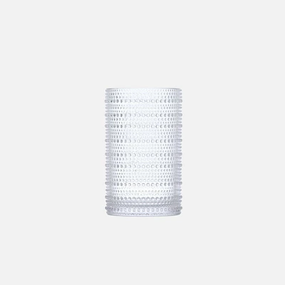 Set of 6 Jupiter Clear Ice Beverage Glasses - 13 oz