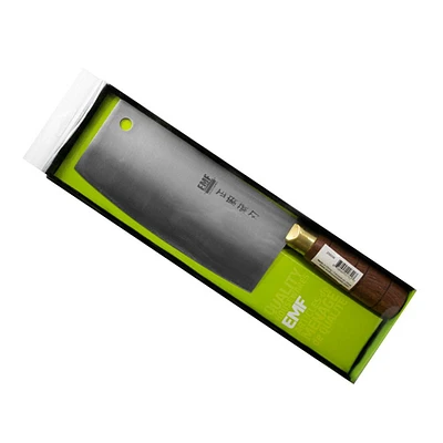 Stainless Steel Cleaver with Rosewood Handle - 18cm