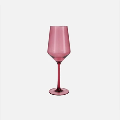 Sole White Sauvignon Glass - Pink, 13 oz